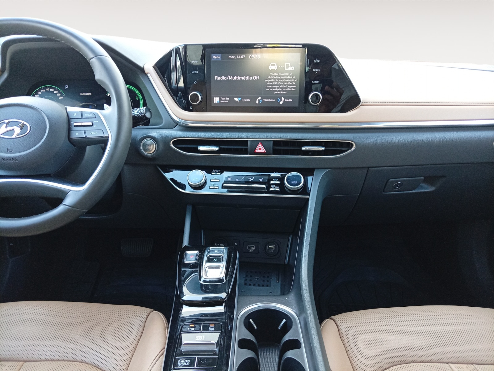 HYUNDAI SONATA-HYUNDAI SONATA SONATA I - PH2 - 2.0 L HYBRIDE ULTIMATE BVA 195CH-image-8